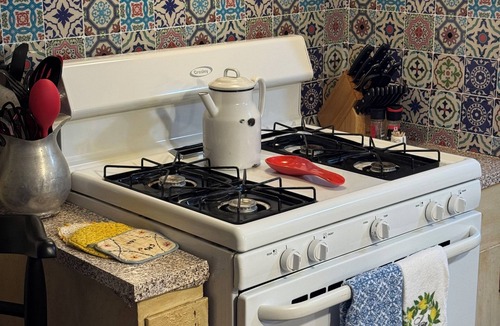 Nacogdoches House | Lottie Mae’s Place has a warm cozy homely vibe. 2 minutes from town
