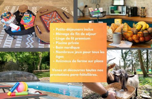 Paley House | Lou Cantou sur Lunain-Piscine & SPA nordique