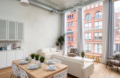West Main Historic District Condo | Lou-City Penthouse by Hollyhock Suites