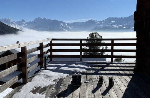 Chandolin Ski Chalet | Loue Chalet Familial Confortable 12 Pers Chandolin, Valais Suisse à 2000m Dalt