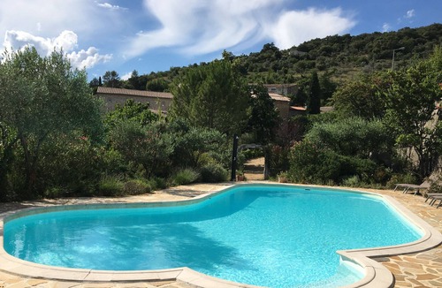 Saint-Sauveur-de-Cruzieres Apartment | Lovely stone cottages with large pool near the Gorges De L’Ardeche.