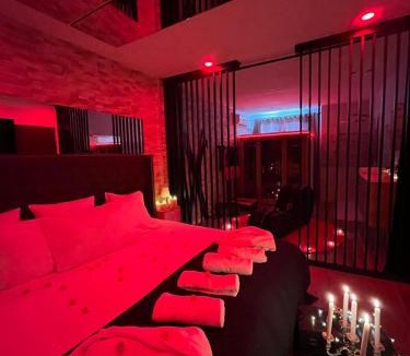Mons Apartment | Love Room " Villa Donuts" , Spa, Jacuzzi, Sauna, 2 Bedrooms