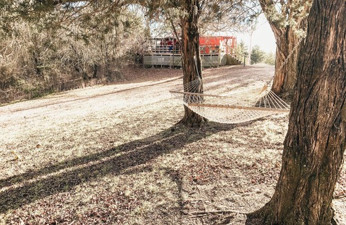 Marietta Cabin | Love Train Caboose - an authentic 1949 Missouri Pacific Caboose
