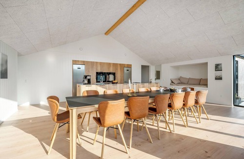 Torup Strand House | Lovely 16-person luxury house with activity room, outdoor hot tub and outdoor.