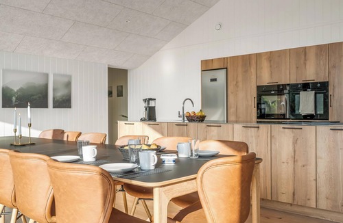 Torup Strand House | Lovely 16-person luxury house with activity room, outdoor hot tub and outdoor.