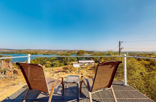 Buchanan Dam House | Lovely 2-story home with upper & lower decks, gorgeous lake & Hill Country views