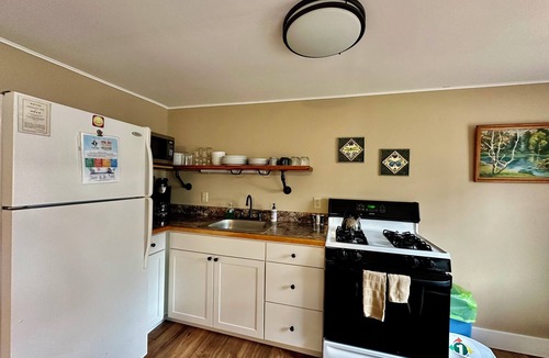 Town of Webb Cottage | Lovely and Spacious Studio with Full Bath and Kitchen!
