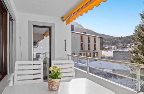 Parpan Apartment | Lovely apartment for 3 people with TV and balcony