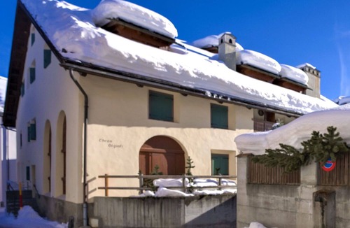 Celerina-Schlarigna Apartment | Lovely apartment for 4 guests with WIFI, TV and parking