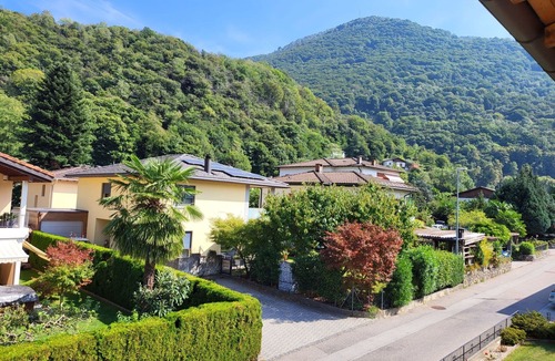 Monteceneri Apartment | Lovely apartment for 5 people with A/C, WIFI, TV, balcony, panoramic view and parking