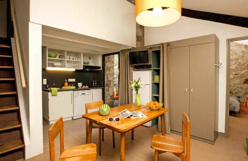 Chambonas Apartment | Lovely apartment for 6 people with pool, WIFI, TV, terrace and pets allowed