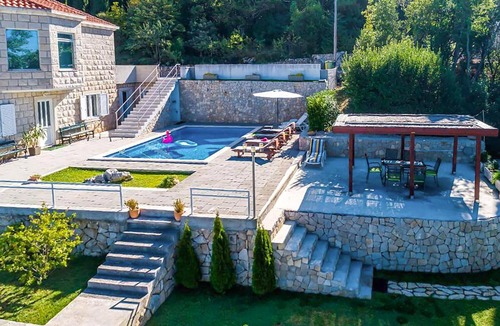 Popovici Apartment | Lovely apartment in Cilipi with private swimming pool, can be inside or outside