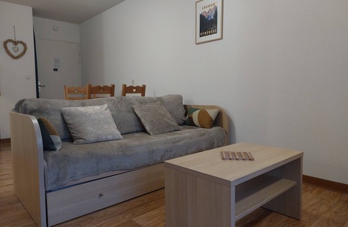Bagneres-de-Luchon Apartment | Lovely downtown T2 with view of Superbagnères