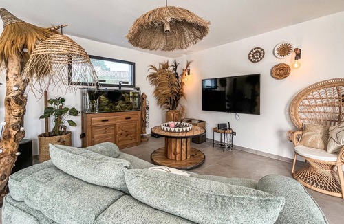 Saint-Cesaire-de-Gauzignan House | Lovely home in Saint-Césaire-de-Gauzi with WiFi