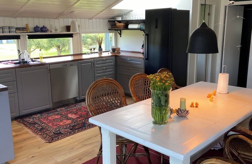 Hasmark Strand House | Lovely holiday home near Funen's beautiful nature