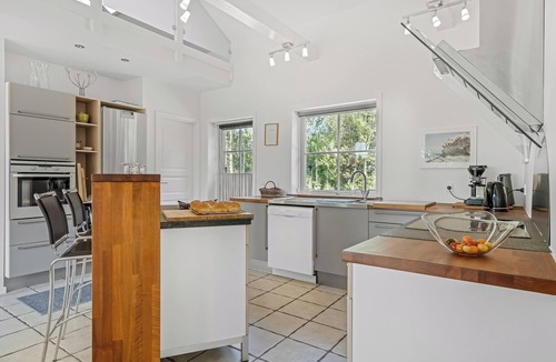 Nørklit House | Lovely holiday home with hot tub, located in quiet surroundings.