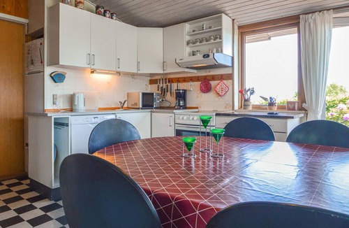 Bjert House | Lovely home in Bjert with house sea view