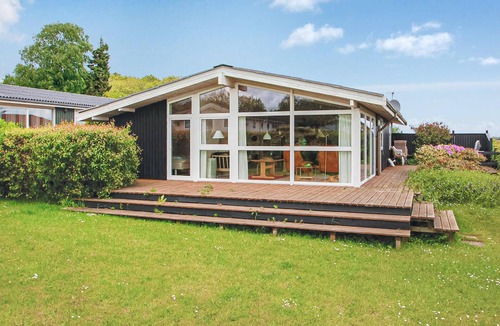 Bjert House | Lovely home in Bjert with house sea view