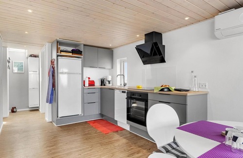 Bjert House | Lovely home in Bjert with kitchen