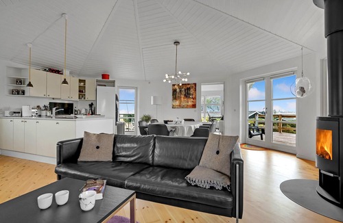 Bog By House | Lovely home in Bogø By with sauna
