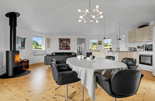 Bog By House | Lovely home in Bogø By with sauna