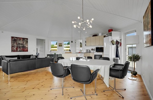 Bog By House | Lovely home in Bogø By with sauna
