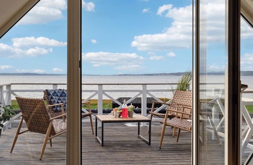 Vibæk Strand House | Lovely home in Ebeltoft with sauna