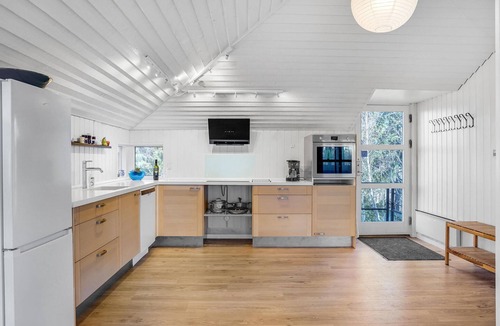 Handrup Strand House | Lovely home in Ebeltoft with sauna