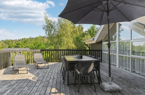 Handrup Strand House | Lovely home in Ebeltoft with sauna