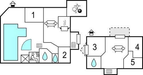 Vibæk Strand House | Lovely Home In Ebeltoft With Sauna