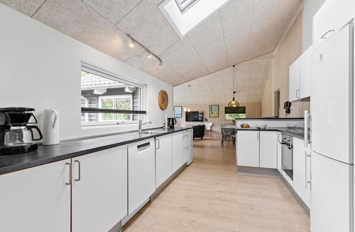 Fjellerup Strand House | Lovely home in Glesborg with sauna