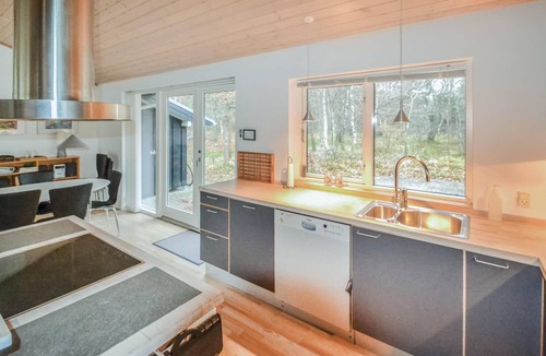 Grena Strand House | Lovely home in Grenaa with sauna