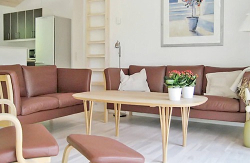 Grena Strand House | Lovely home in Grenaa with sauna
