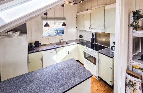Grena Strand House | Lovely home in Grenaa with sauna