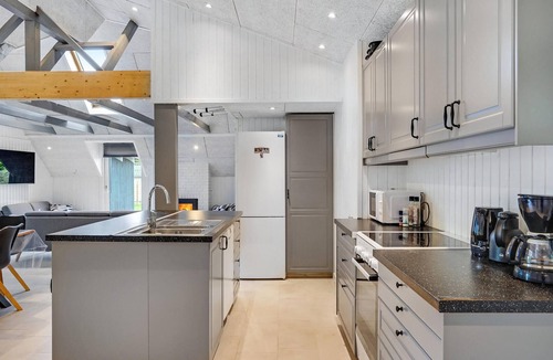Odde House | Lovely home in Hadsund with sauna