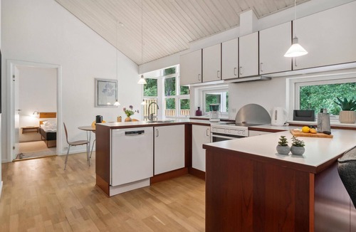 Hasle House | Lovely home in Hasle with sauna