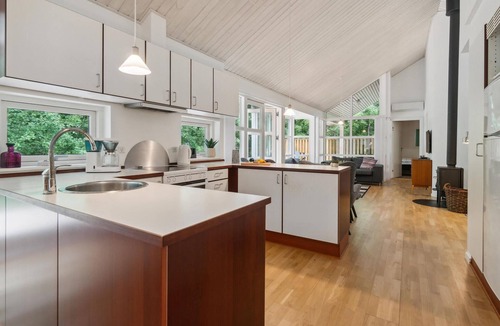 Hasle House | Lovely home in Hasle with sauna