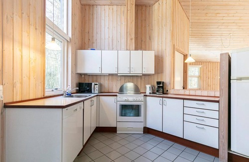 Hasle House | Lovely home in Hasle with sauna