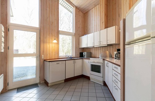 Hasle House | Lovely home in Hasle with sauna