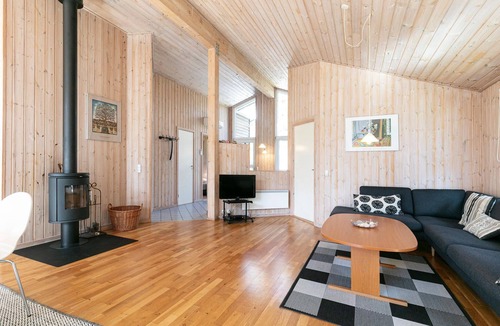 Hasle House | Lovely home in Hasle with sauna