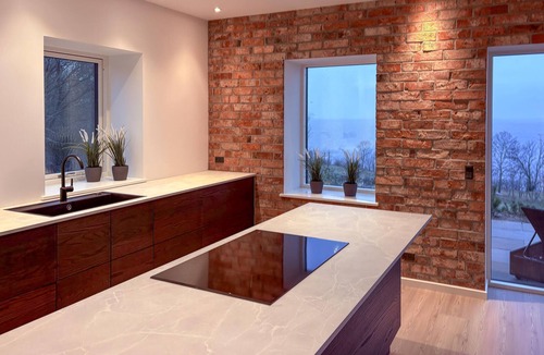Hasle House | Lovely home in Hasle with sauna