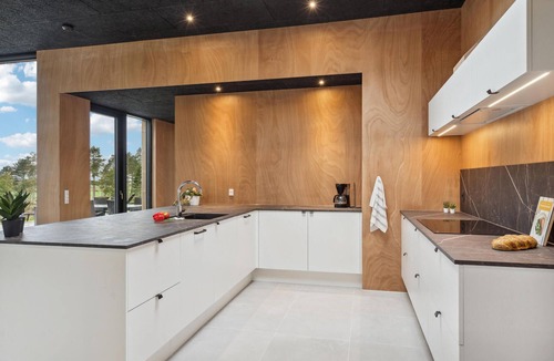 Hojslev House | Lovely home in Højslev with sauna