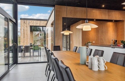 Hojslev House | Lovely home in Højslev with sauna