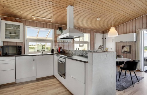 Haurvig House | Lovely home in Hvide Sande with sauna