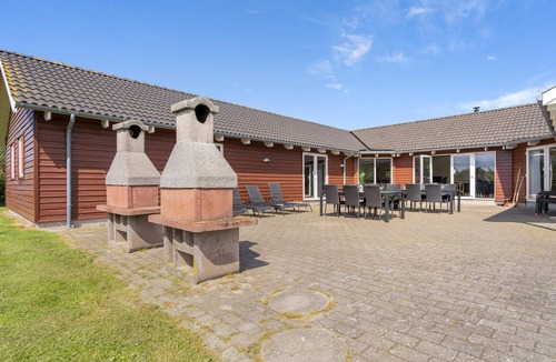 Idestrup House | Lovely home in Idestrup with sauna