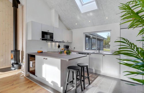 Houstrup House | Lovely home in Nørre Nebel with sauna