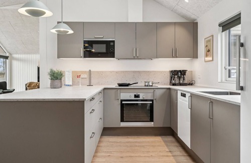 Hasmark Strand House | Lovely home in Otterup with sauna
