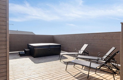 Hasmark Strand House | Lovely home in Otterup with sauna