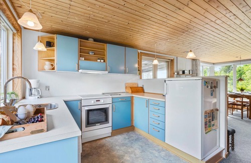 Skjern House | Lovely home in Skjern with sauna