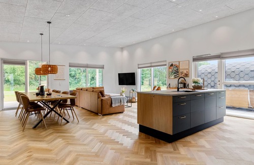 Lihme House | Lovely home in Spøttrup with sauna